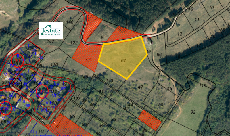 Продава ПАРЦЕЛ, с. Войнеговци, област София-град, снимка 1 - Парцели - 49033095