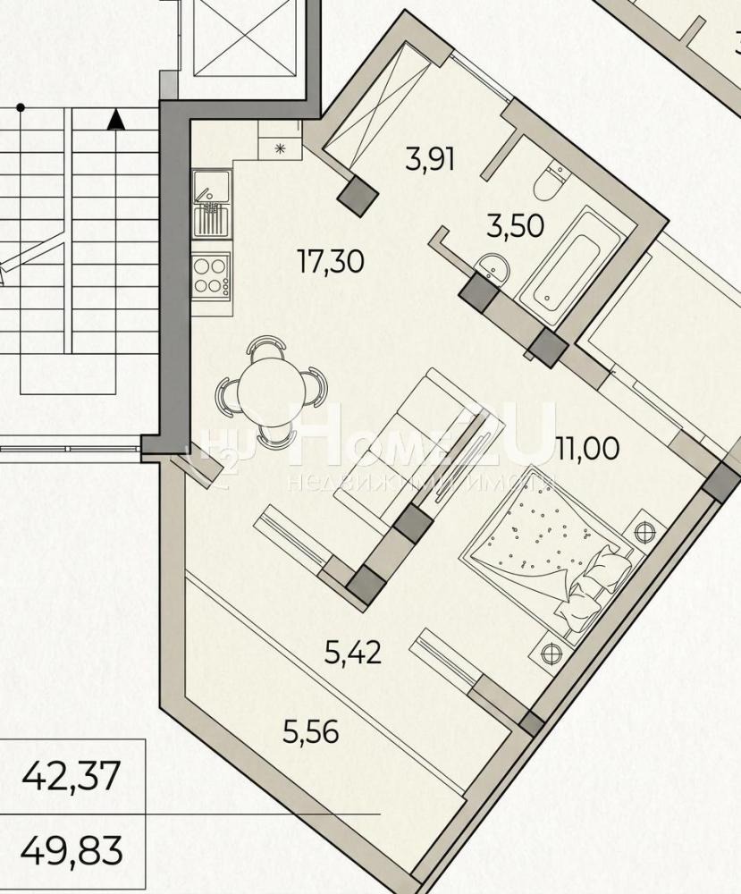Продава 2-СТАЕН, гр. Варна, м-т Ален мак, снимка 4 - Апартаменти - 54385244