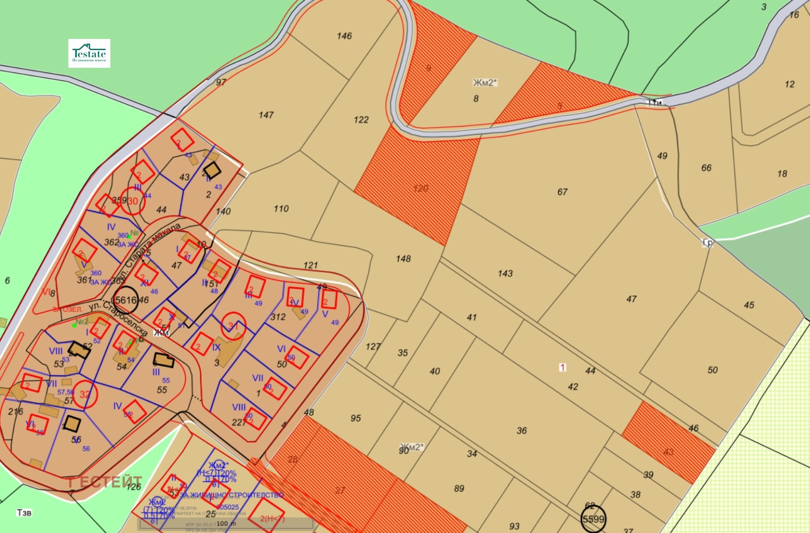 Продава ПАРЦЕЛ, гр. София, с. Войнеговци, снимка 2 - Парцели - 53633077