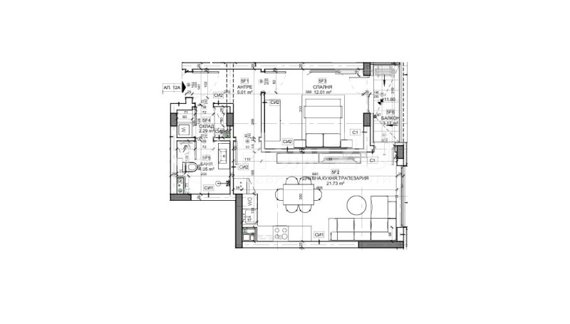 Продава 2-СТАЕН, с. Гара Елин Пелин, област София област, снимка 4 - Aпартаменти - 49383703