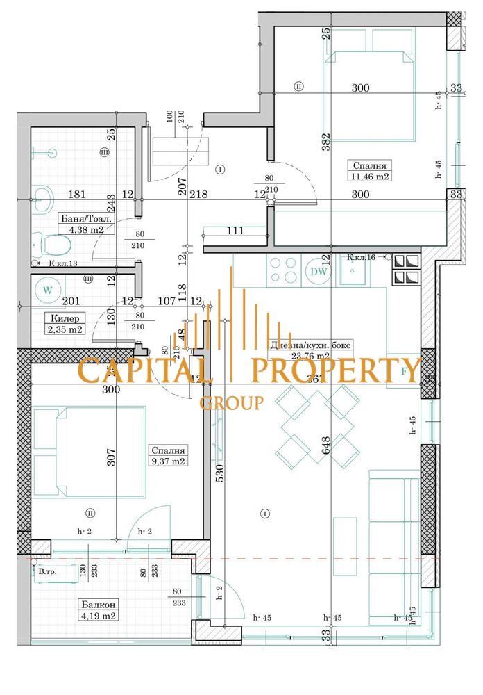 De vânzare  2 dormitoare Varna , Levsci 2 , 85 mp | 90096356 - imagine [2]