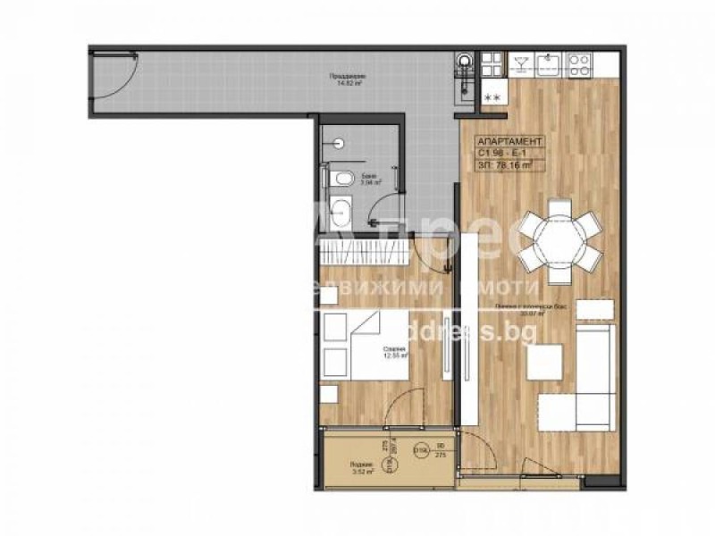 Na prodej  1 ložnice Sofia , Bojana , 97 m2 | 95916585 - obraz [4]
