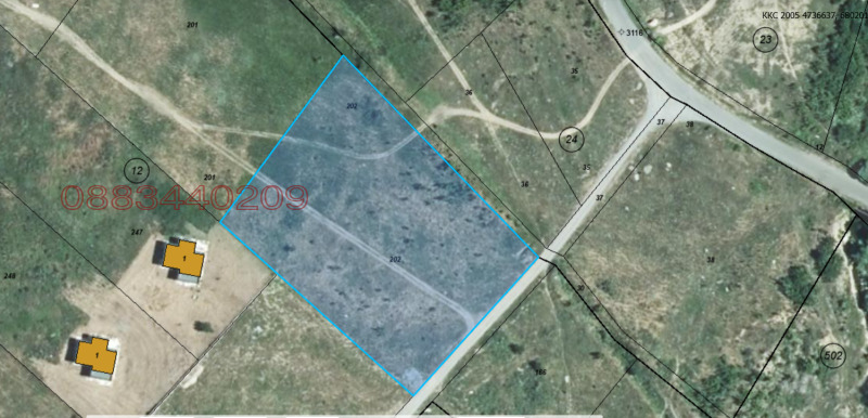 Продава ПАРЦЕЛ, с. Кошарица, област Бургас, снимка 6 - Парцели - 52779342