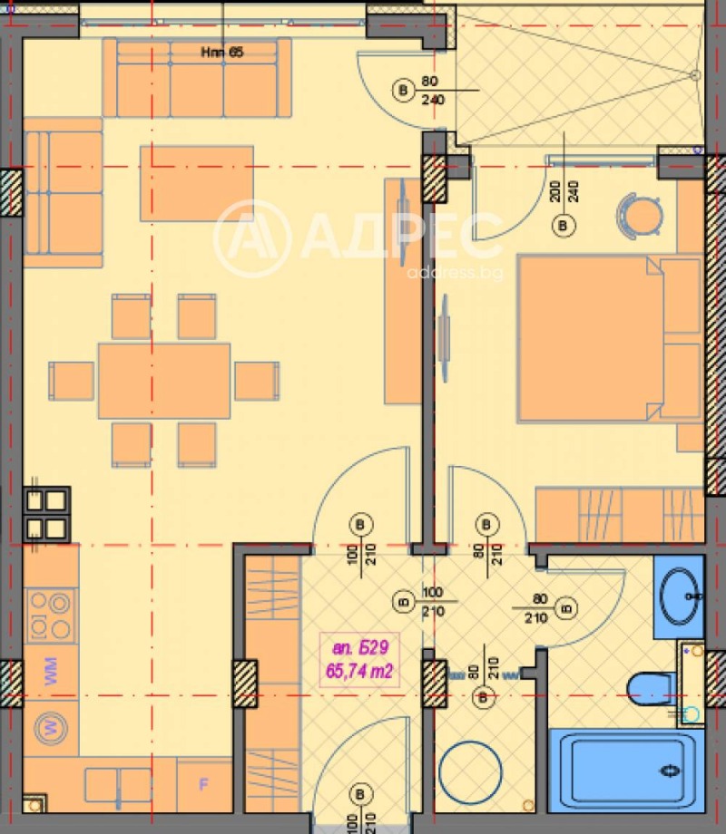 Продава 2-СТАЕН, гр. София, Манастирски ливади, снимка 2 - Апартаменти - 53028638