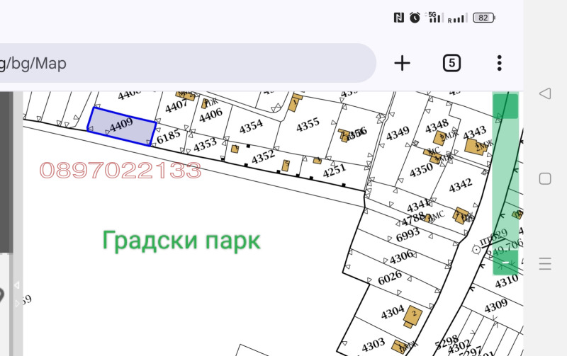 Продава ПАРЦЕЛ, гр. Разград, Варош, снимка 4 - Парцели - 49423044