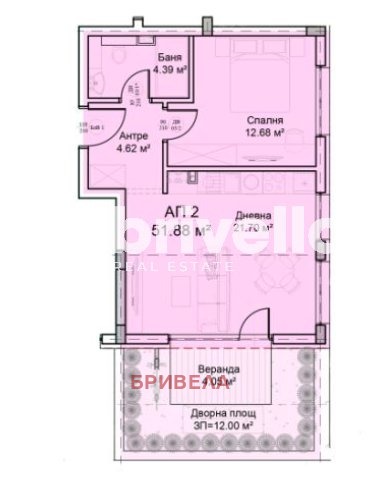Продава 2-СТАЕН, гр. София, Модерно предградие, снимка 4 - Апартаменти - 55555303