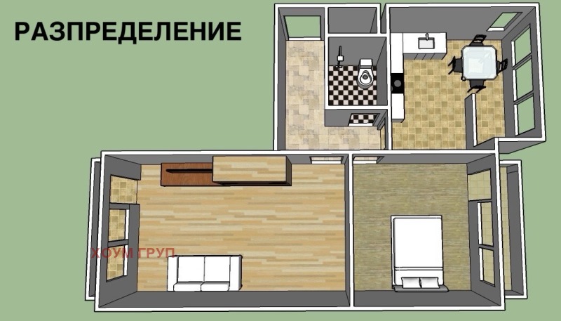 Продава  2-стаен град София , Сухата река , 88 кв.м | 46451199 - изображение [12]