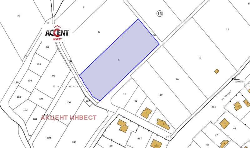 Продава  Парцел град Варна , с. Звездица , 3928 кв.м | 52664995 - изображение [3]