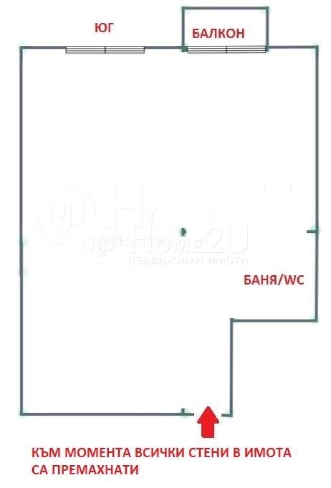 Продава 2-СТАЕН, гр. София, Център, снимка 2 - Апартаменти - 53914710