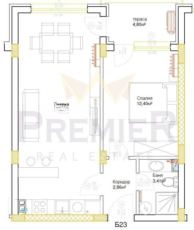 Продава 2-СТАЕН, гр. Пловдив, Гагарин, снимка 13 - Апартаменти - 54249468