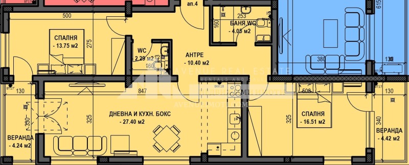 Till salu  2 sovrum Plovdiv , Ostromila , 116 kvm | 73673122 - bild [2]