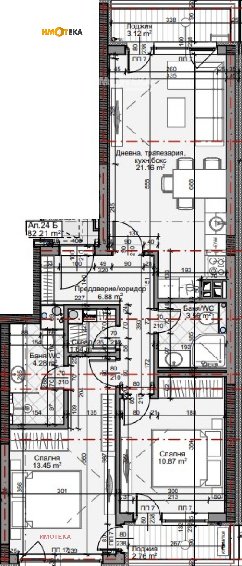 Продава  3-стаен град София , Младост 4 , 96 кв.м | 69580178 - изображение [2]