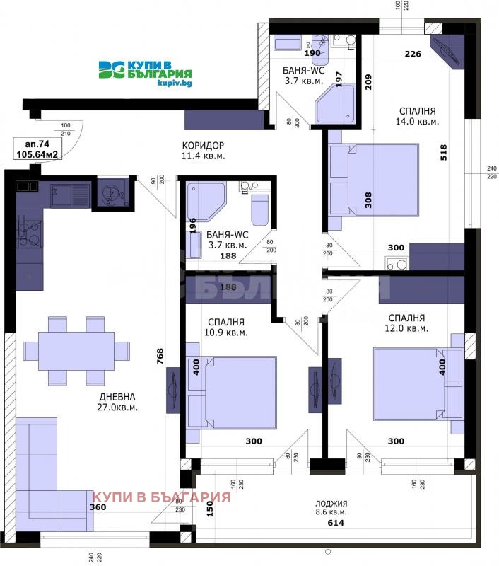 Продава  4-стаен град Варна , Кайсиева градина , 120 кв.м | 56063629