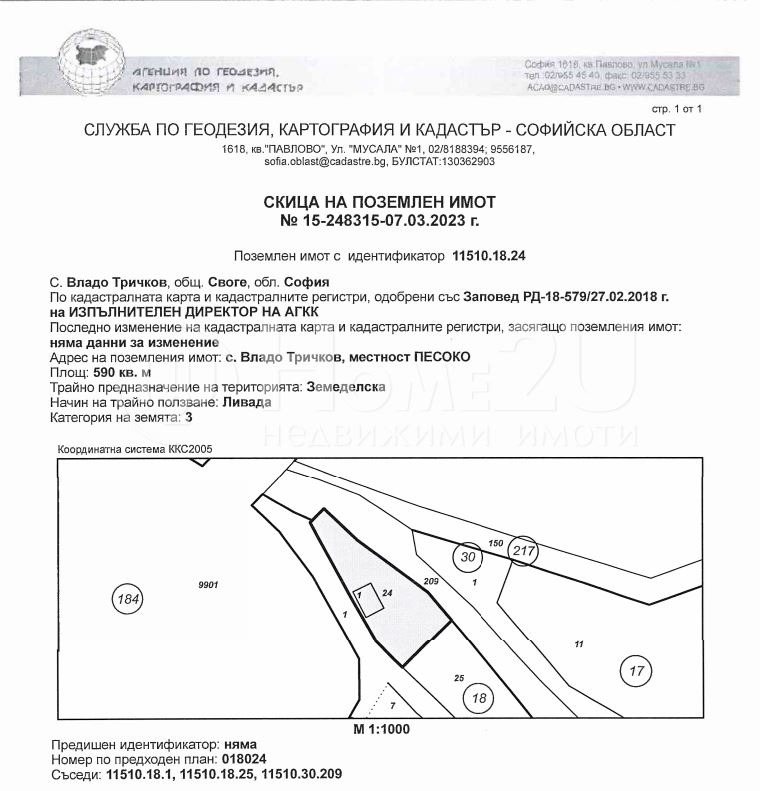 Продава ПАРЦЕЛ, гр. Нови Искър, област София-град, снимка 2 - Парцели - 46508275