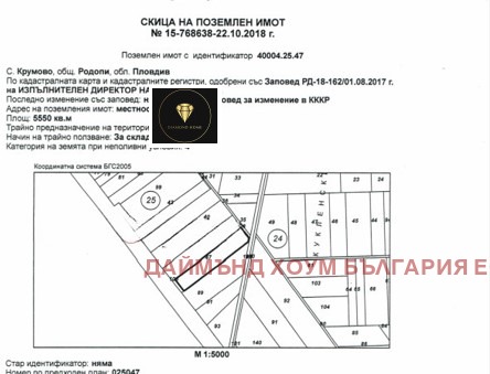 Satılık  Komplo bölge Filibe , Krumovo , 6000 metrekare | 89119312