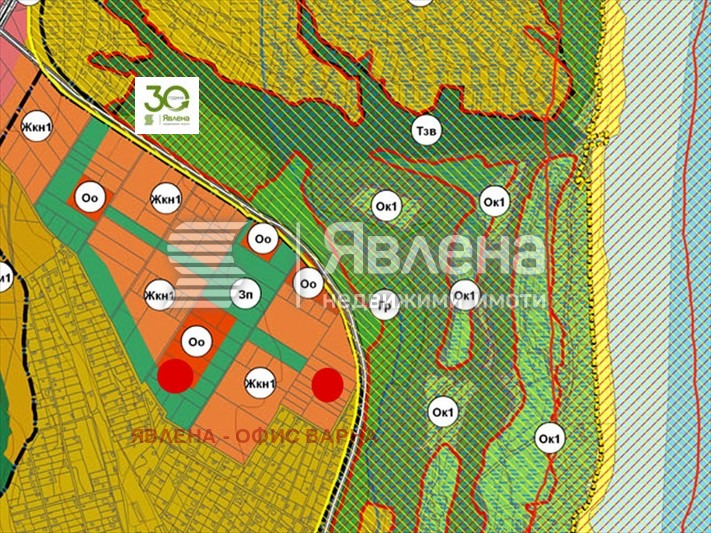 Продава ПАРЦЕЛ, гр. Варна, м-т Боровец - юг, снимка 2 - Парцели - 54599024