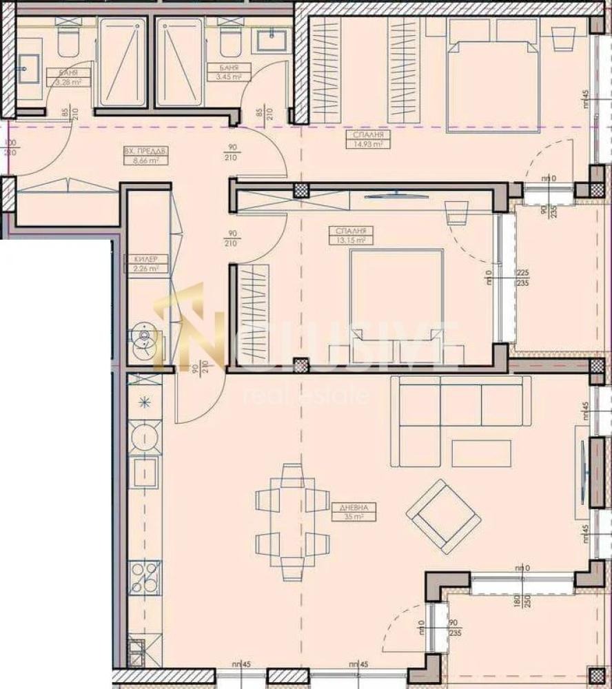 Продава 3-СТАЕН, гр. Варна, Възраждане 1, снимка 2 - Апартаменти - 55234578