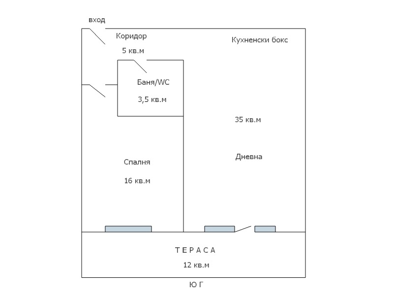 Продава 2-СТАЕН, гр. Варна, Бриз, снимка 17 - Апартаменти - 55374751