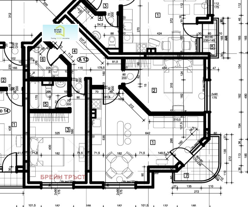 Til salgs  2 soverom Sofia , Tsentar , 104 kvm | 62201746 - bilde [2]