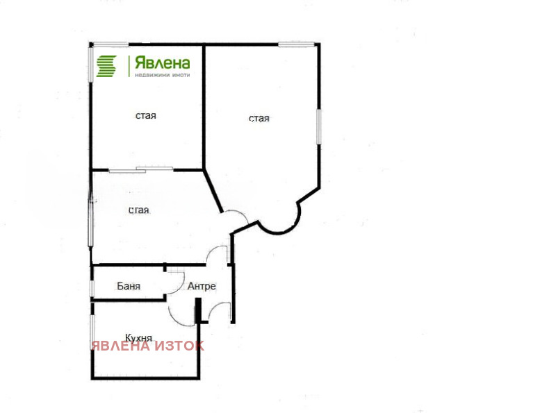 Продава 3-СТАЕН, гр. София, Яворов, снимка 16 - Апартаменти - 52442156