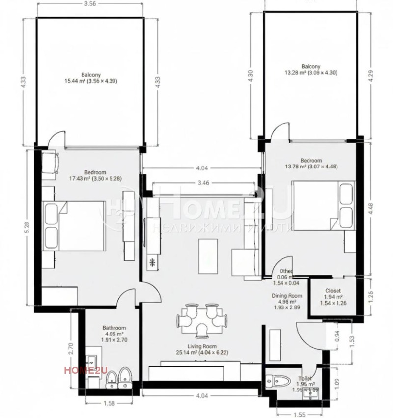 Продава 3-СТАЕН, гр. Варна, м-т Ален мак, снимка 13 - Апартаменти - 53558086