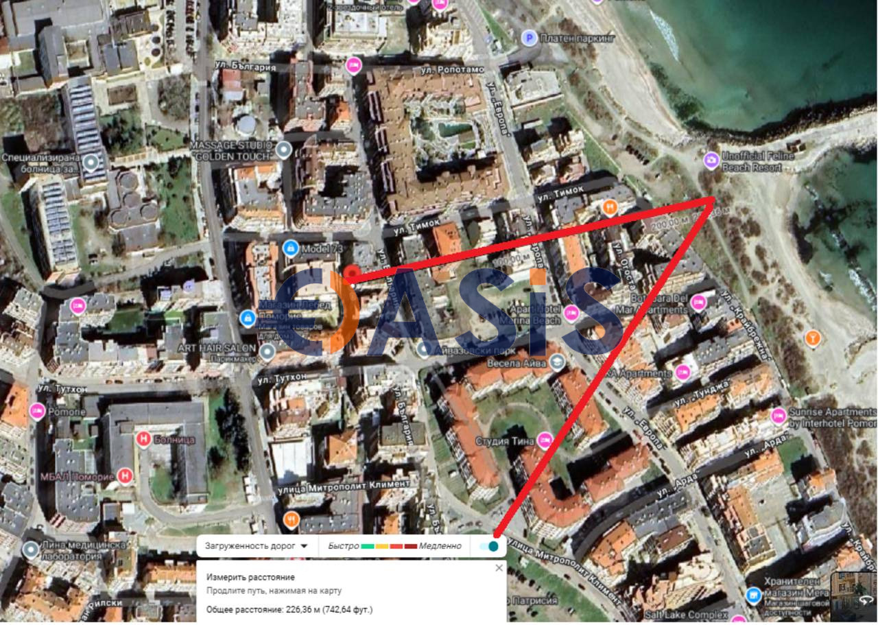 Продава 2-СТАЕН, гр. Поморие, област Бургас, снимка 15 - Апартаменти - 54935273