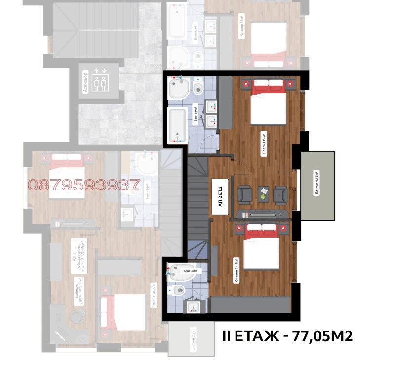 In vendita  Maisonette Sofia , Bankia , 227 mq | 43811921 - Immagine [8]