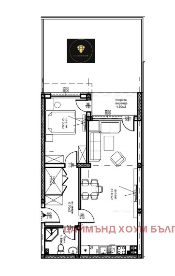 For Sale  1 bedroom Plovdiv , Yuzhen , 114 sq.m | 22845363 - image [2]