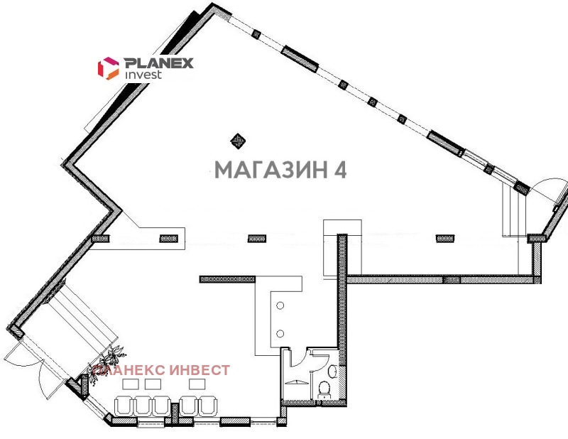 Til salgs  Butikk Sofia , Manastirski livadi , 211 kvm | 88317487