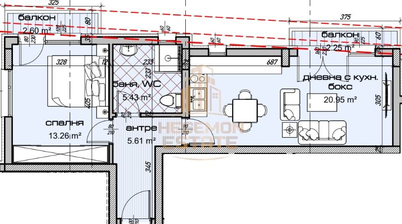 Продава 2-СТАЕН, гр. Варна, Цветен квартал, снимка 2 - Апартаменти - 54188675
