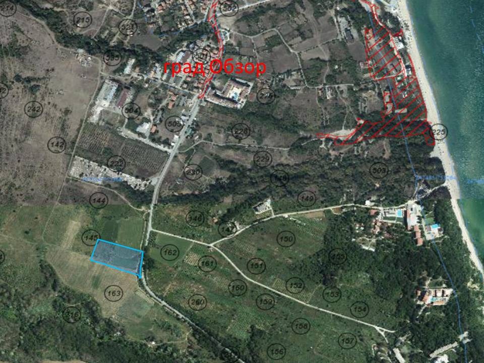 Продава ПАРЦЕЛ, гр. Обзор, област Бургас, снимка 2 - Парцели - 54879549