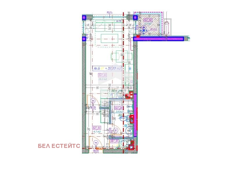 Продава 1-СТАЕН, гр. София, Малинова долина, снимка 2 - Апартаменти - 53175325