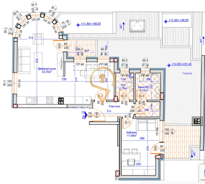 Продава  3-стаен град Варна , Център , 99 кв.м | 44858915 - изображение [4]