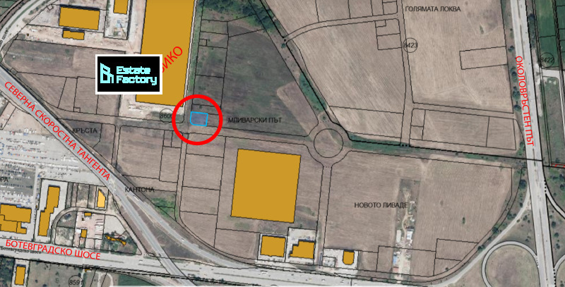 Продава  Парцел град София , Кремиковци , 1064 кв.м | 12172495 - изображение [2]