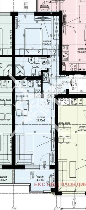 Продава 2-СТАЕН, гр. Пловдив, Христо Смирненски, снимка 2 - Апартаменти - 54122300