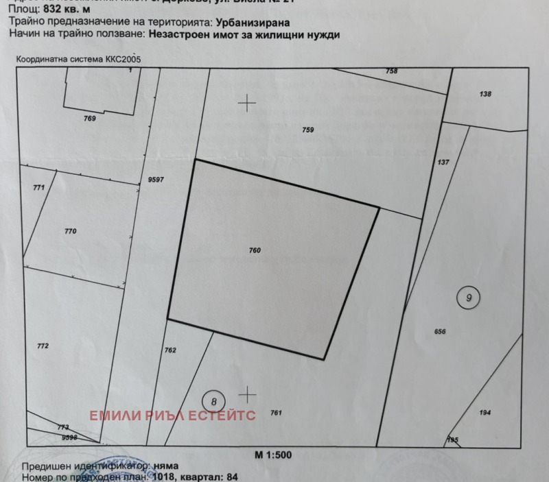 Продава ПАРЦЕЛ, с. Дорково, област Пазарджик, снимка 5 - Парцели - 52331394