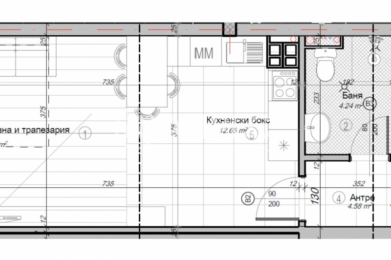Продава 1-СТАЕН, гр. София, Слатина, снимка 3 - Апартаменти - 52837937