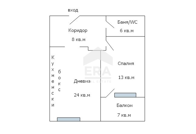 Продава 2-СТАЕН, гр. Варна, ХЕИ, снимка 11 - Апартаменти - 55642433