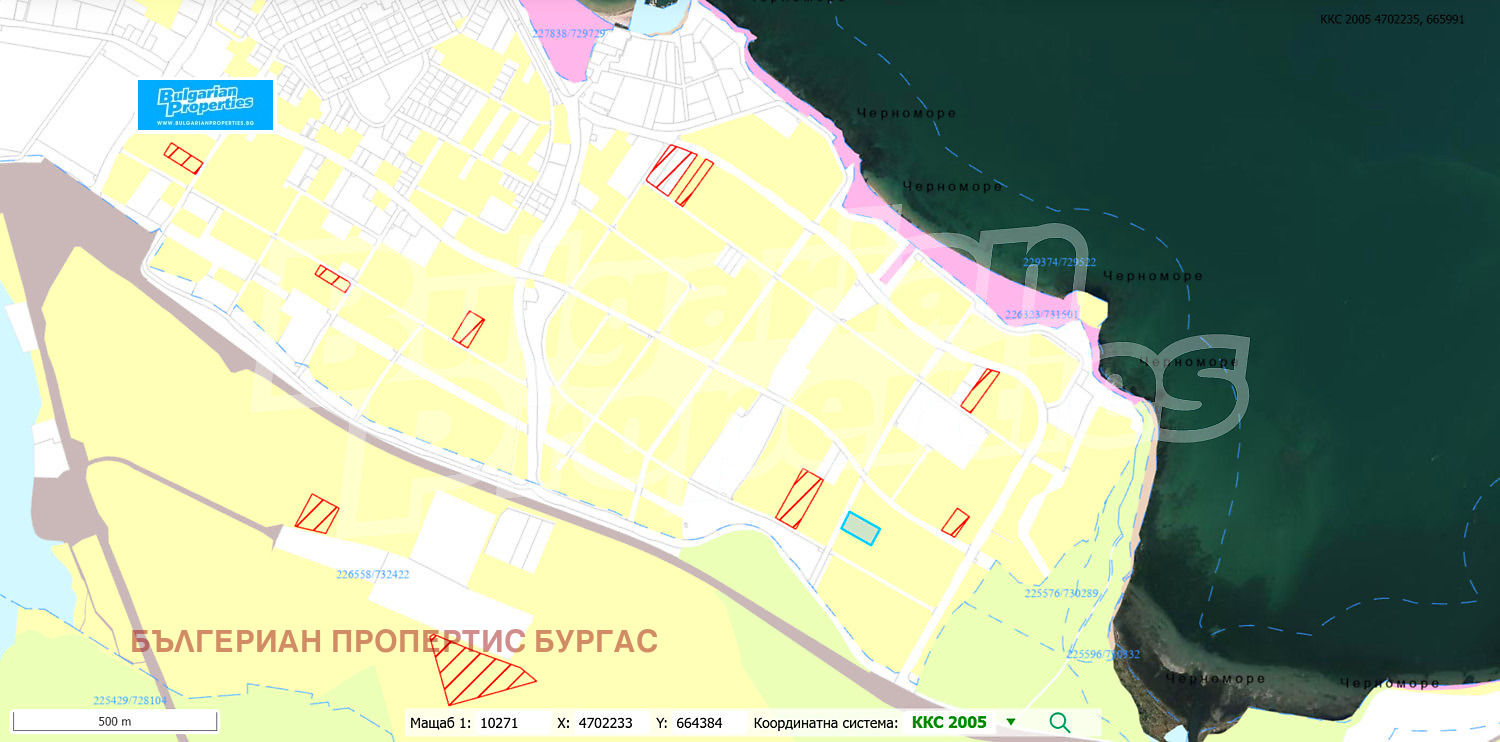 Продава ПАРЦЕЛ, гр. Бургас, Крайморие, снимка 3 - Парцели - 54108515