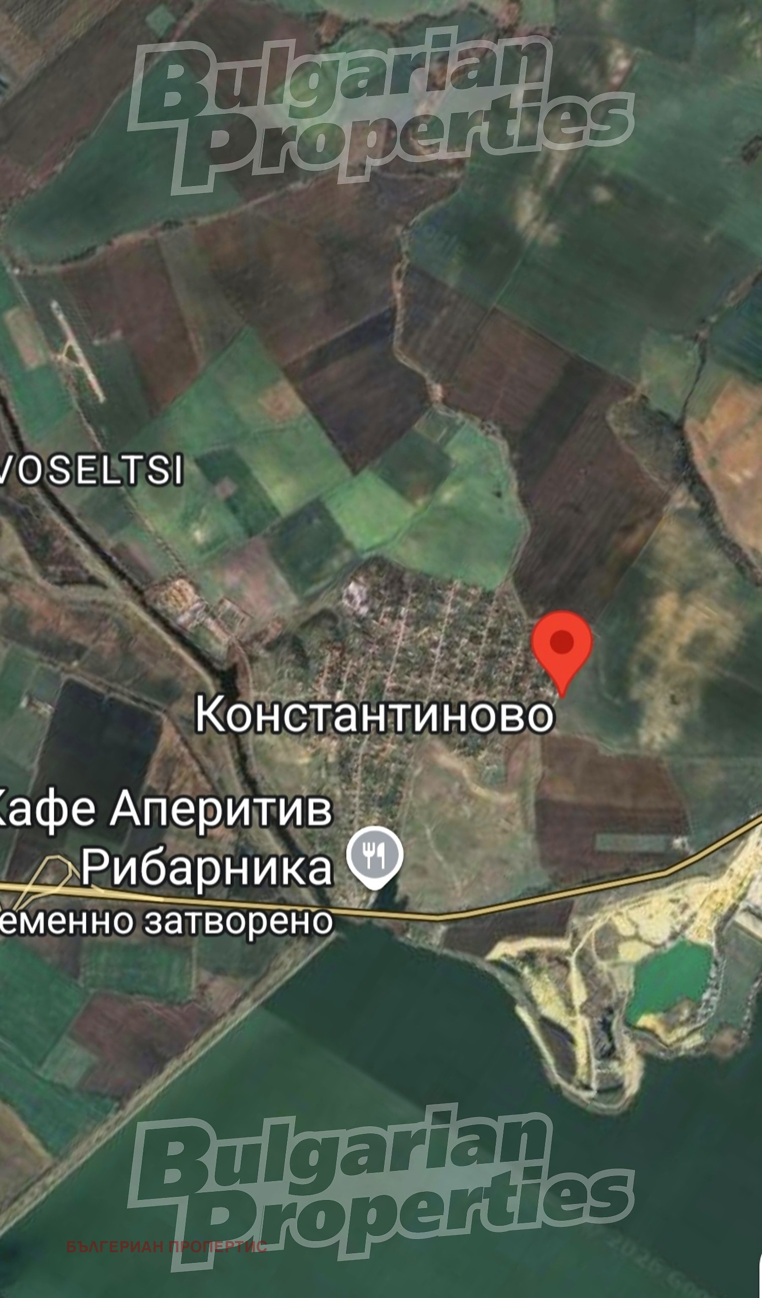 Продава ПАРЦЕЛ, с. Константиново, област Бургас, снимка 7 - Парцели - 54621653