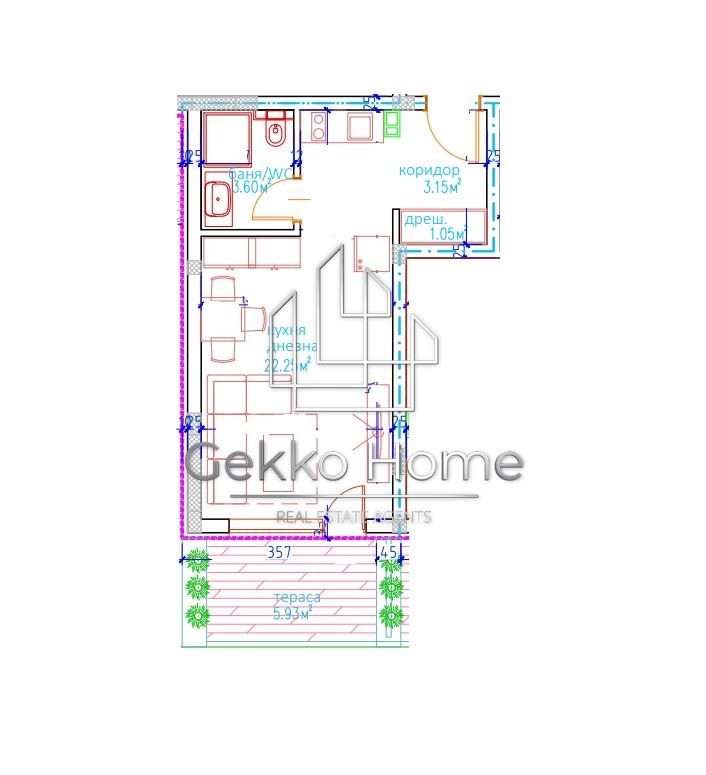 Продава 1-СТАЕН, с. Шкорпиловци, област Варна, снимка 2 - Aпартаменти - 46659123