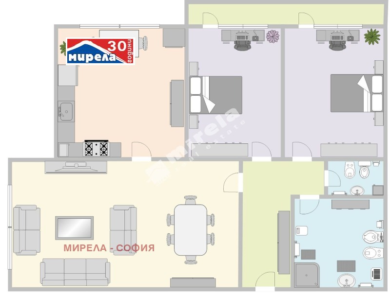 Продава 3-СТАЕН, гр. София, Младост 1, снимка 13 - Апартаменти - 52723294