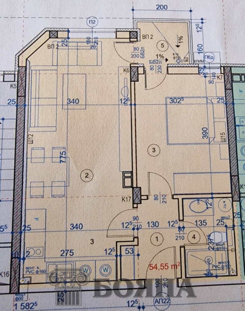 Zu verkaufen  1 Schlafzimmer Ruse , Zentralen juschen rajon , 71 qm | 78973996