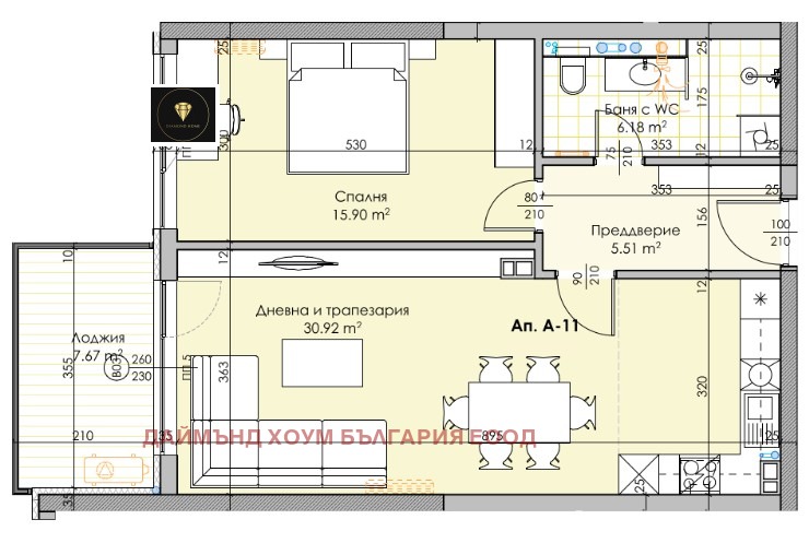 Продава 2-СТАЕН, гр. Пловдив, Кършияка, снимка 2 - Aпартаменти - 48567058