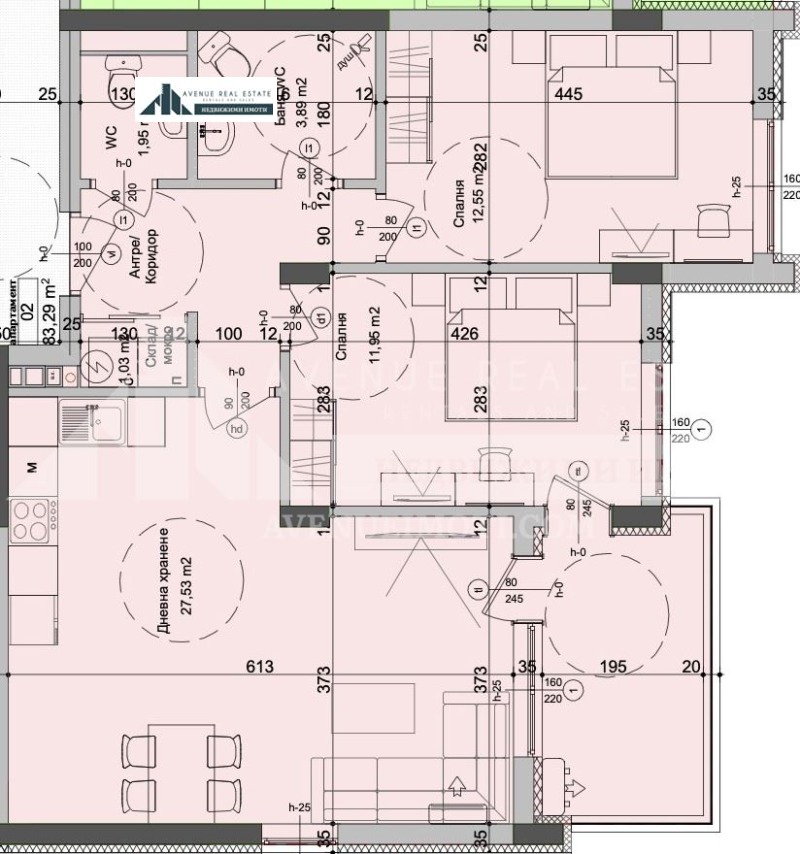 Продава 3-СТАЕН, гр. Бургас, Славейков, снимка 2 - Aпартаменти - 47502240