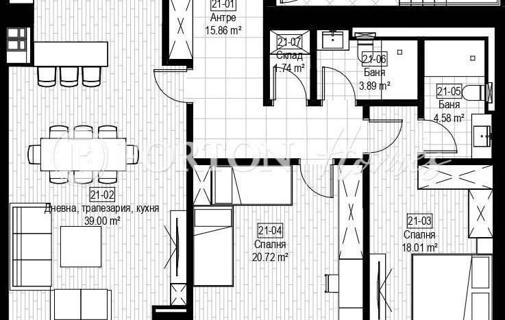 Продава  3-стаен град София , Младост 3 , 139 кв.м | 39961408 - изображение [17]