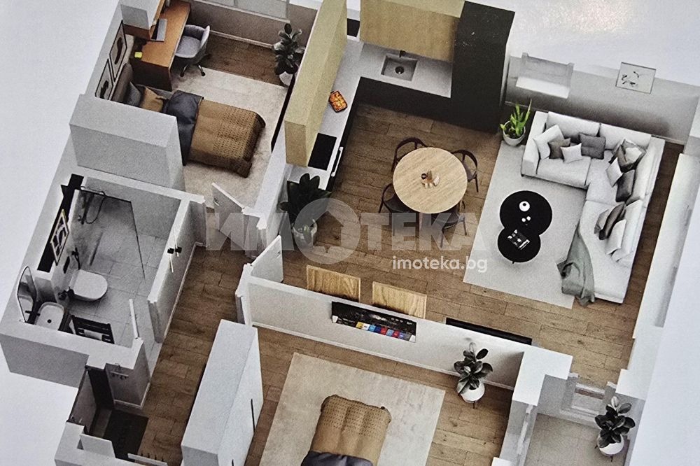 Продава 3-СТАЕН, гр. Варна, Кайсиева градина, снимка 9 - Апартаменти - 54147425