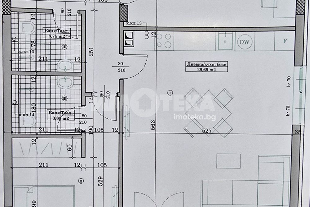 Продава 3-СТАЕН, гр. Варна, Кайсиева градина, снимка 12 - Апартаменти - 54147425
