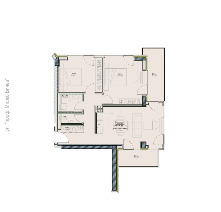 Продава 3-СТАЕН, гр. София, Оборище, снимка 12 - Апартаменти - 54223674