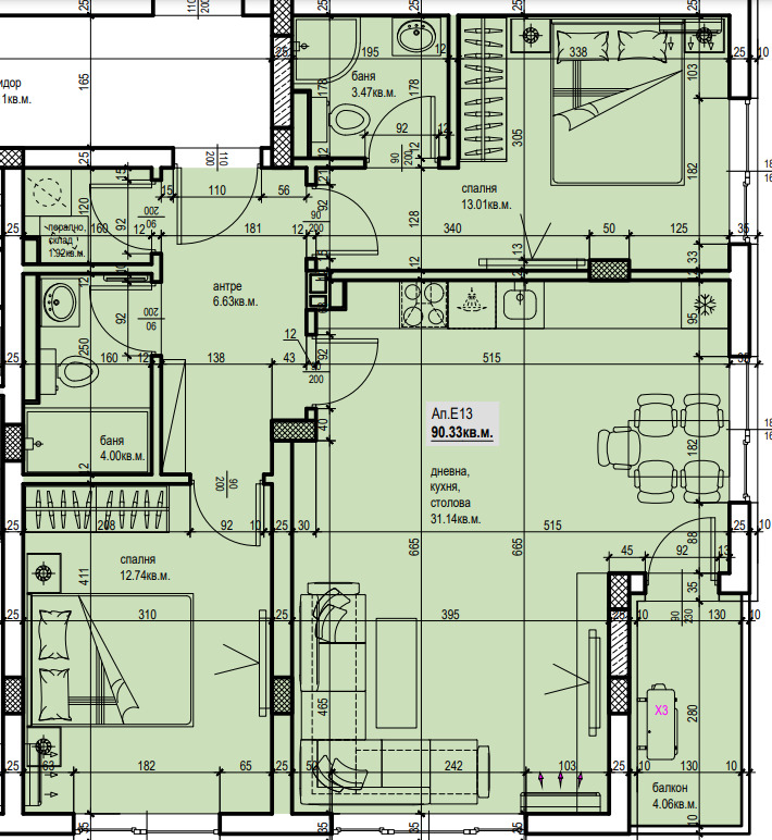 Продава 3-СТАЕН, гр. Пловдив, Остромила, снимка 1 - Aпартаменти - 48660840